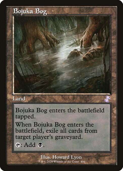 Magic the Gathering Card - Bojuka Bog - MTG Circle