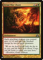 Magic the Gathering Card - Gruul War Chant - MTG Circle