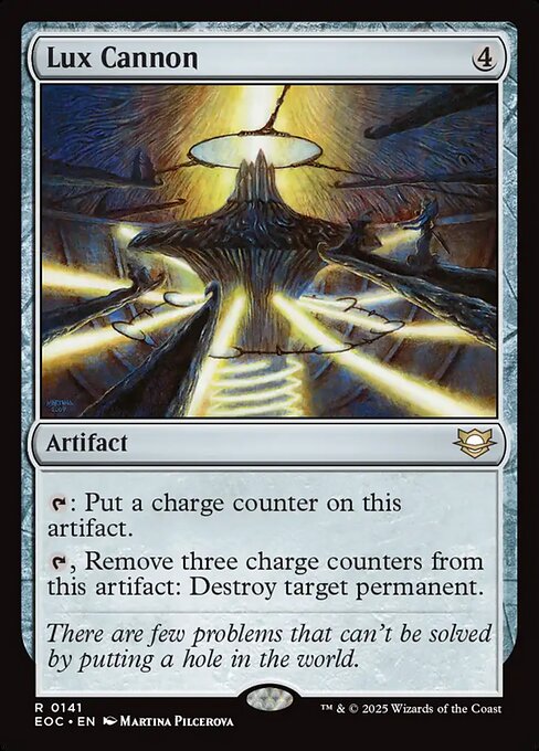 Magic the Gathering Card - Lux Cannon - MTG Circle
