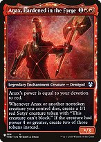 Magic the Gathering Card - Anax, Hardened in the Forge - MTG Circle