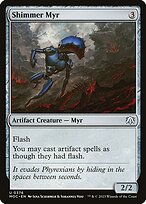 Magic the Gathering Card - Shimmer Myr - MTG Circle