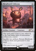 Magic the Gathering Card - Metalwork Colossus - MTG Circle