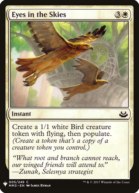 Magic the Gathering Card - Eyes in the Skies - MTG Circle