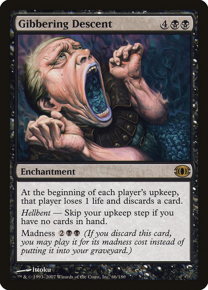 Magic the Gathering Card - Gibbering Descent - MTG Circle