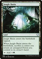 Magic the Gathering Card - Jungle Basin - MTG Circle