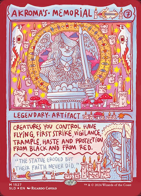 Magic the Gathering Card - Akroma's Memorial - MTG Circle
