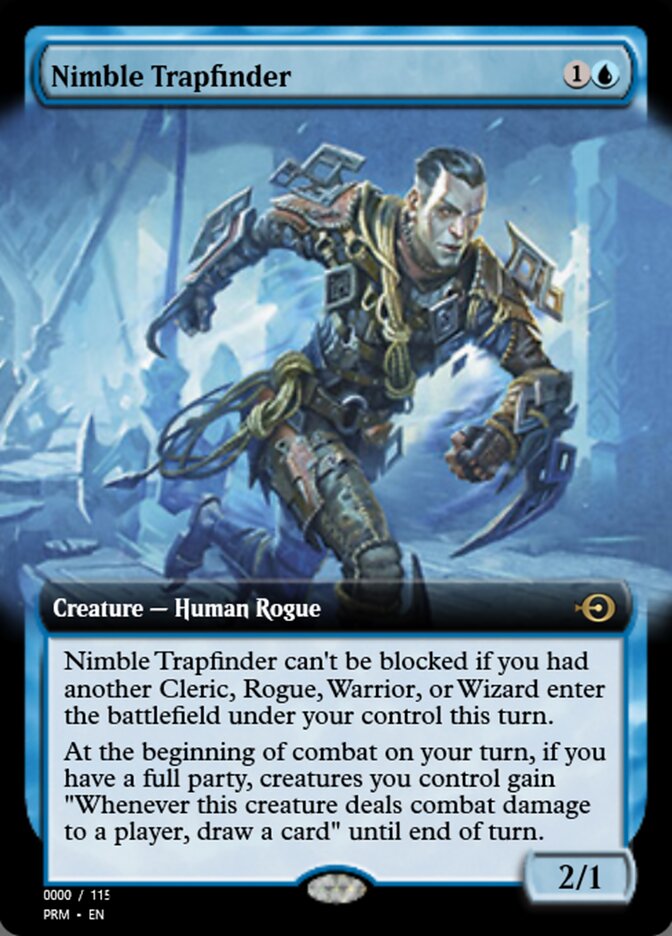 Magic the Gathering Card - Nimble Trapfinder - MTG Circle