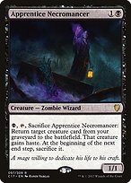 Magic the Gathering Card - Apprentice Necromancer - MTG Circle