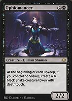 Magic the Gathering Card - Ophiomancer - MTG Circle