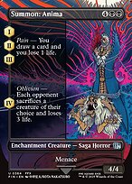Magic the Gathering Card - Summon: Anima - MTG Circle