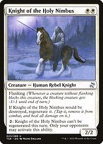 Magic the Gathering Card - Knight of the Holy Nimbus - MTG Circle