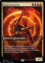 Magic the Gathering Card - Rakdos Firewheeler - MTG Circle
