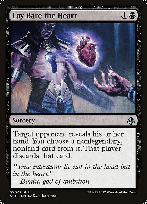 Magic the Gathering Card - Lay Bare the Heart - MTG Circle