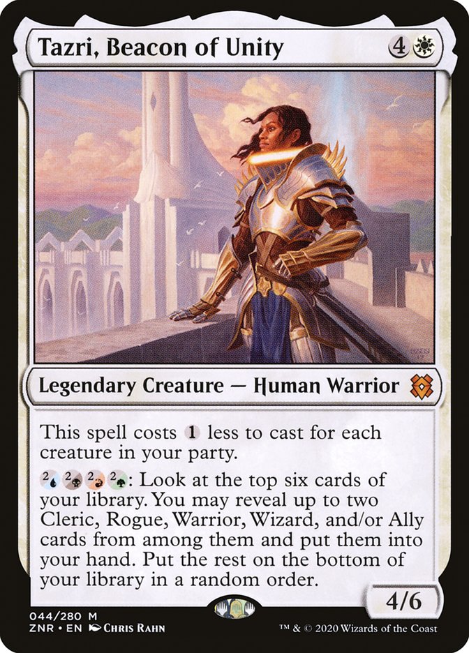 Magic the Gathering Card - Tazri, Beacon of Unity - MTG Circle