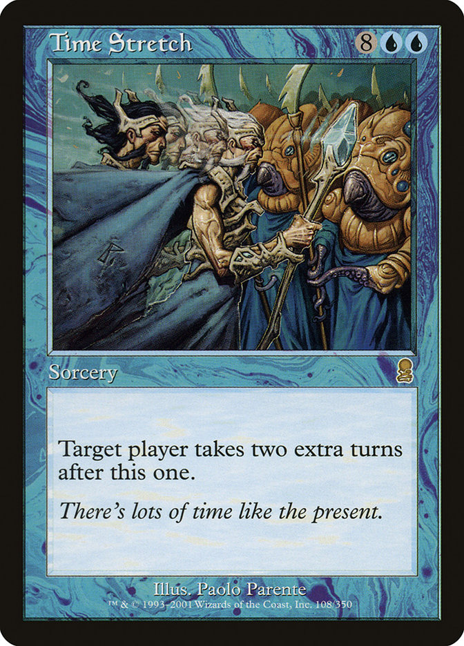 Magic the Gathering Card - Time Stretch - MTG Circle