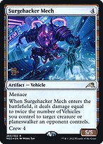Magic the Gathering Card - Surgehacker Mech - MTG Circle