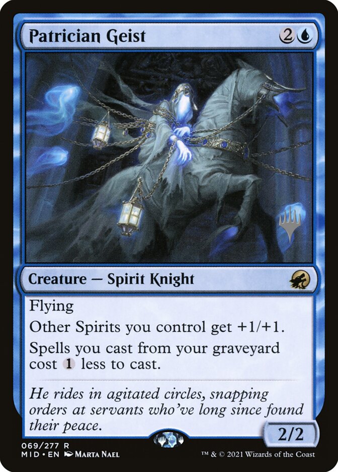Magic the Gathering Card - Patrician Geist - MTG Circle