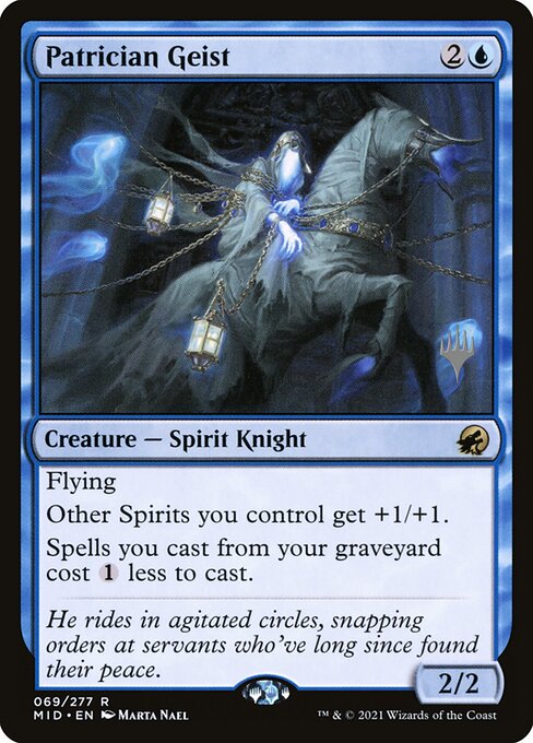 Magic the Gathering Card - Patrician Geist - MTG Circle