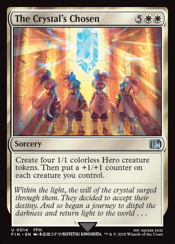 Magic the Gathering Card - The Crystal's Chosen - MTG Circle