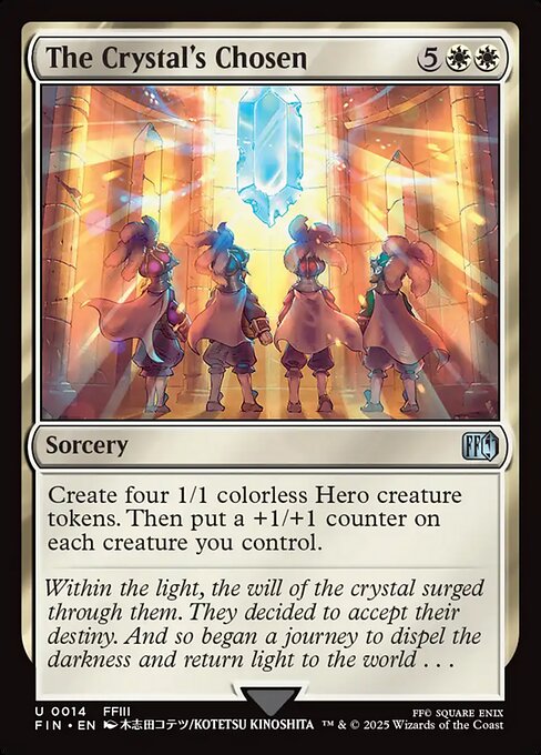 Magic the Gathering Card - The Crystal's Chosen - MTG Circle