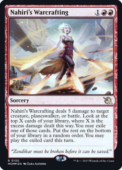 Magic the Gathering Card - Nahiri's Warcrafting - MTG Circle