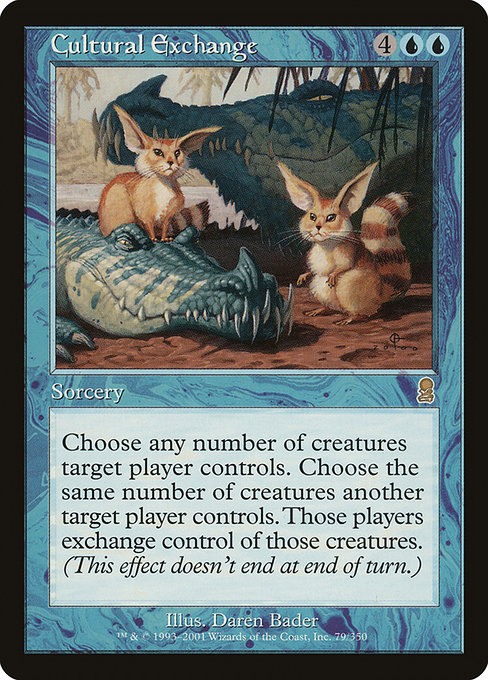 Magic the Gathering Card - Cultural Exchange - MTG Circle