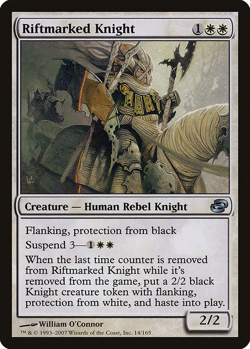 Magic the Gathering Card - Riftmarked Knight - MTG Circle