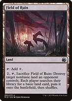 Magic the Gathering Card - Field of Ruin - MTG Circle