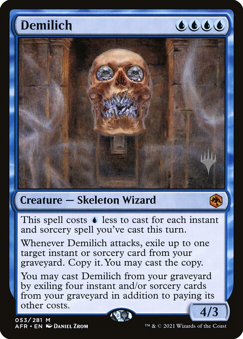 Magic the Gathering Card - Demilich - MTG Circle