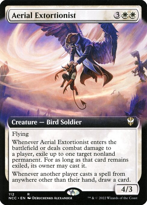 Magic the Gathering Card - Aerial Extortionist - MTG Circle