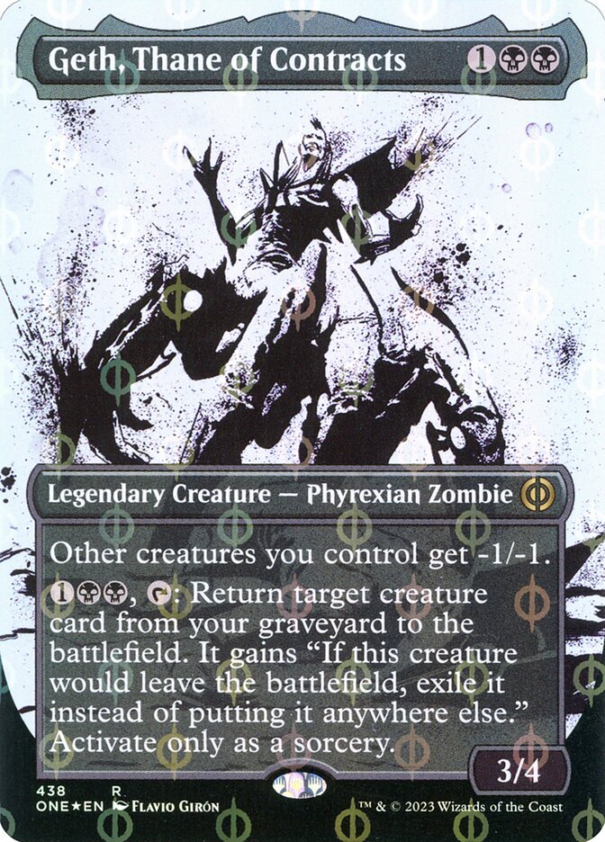 Magic the Gathering Card - Geth, Thane of Contracts - MTG Circle