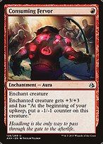 Magic the Gathering Card - Consuming Fervor - MTG Circle