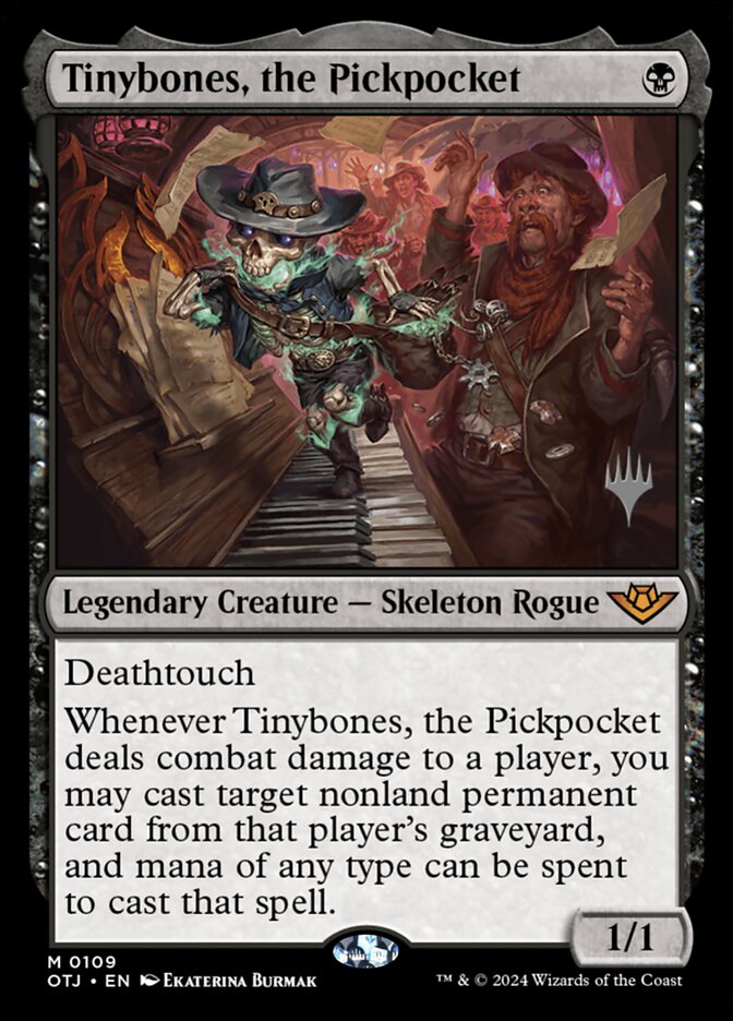Magic the Gathering Card - Tinybones, the Pickpocket - MTG Circle