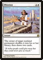 Magic the Gathering Card - Oblation - MTG Circle
