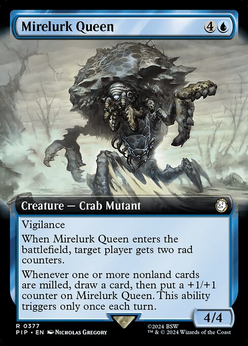 Magic the Gathering Card - Mirelurk Queen - MTG Circle