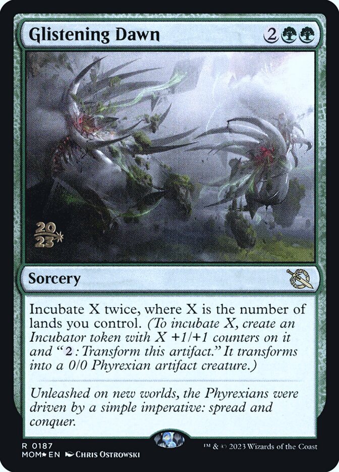 Magic the Gathering Card - Glistening Dawn - MTG Circle