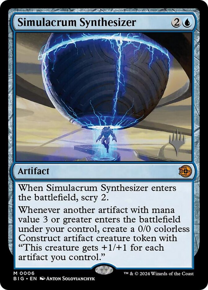 Magic the Gathering Card - Simulacrum Synthesizer - MTG Circle
