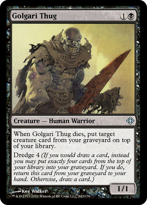 Magic the Gathering Card - Golgari Thug - MTG Circle