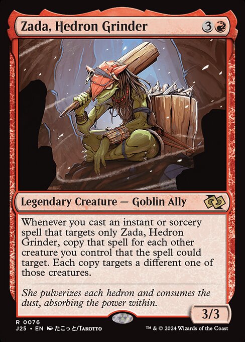 Magic the Gathering Card - Zada, Hedron Grinder - MTG Circle