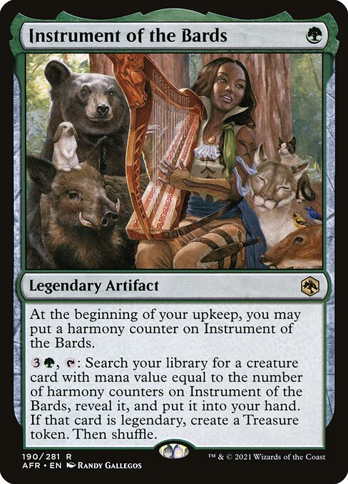 Magic the Gathering Card - Instrument of the Bards - MTG Circle