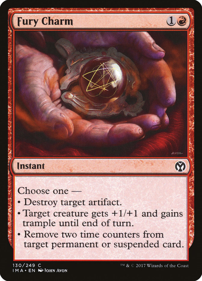 Magic the Gathering Card - Fury Charm - MTG Circle