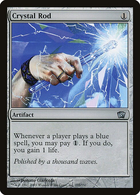 Magic the Gathering Card - Crystal Rod - MTG Circle