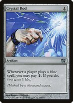 Magic the Gathering Card - Crystal Rod - MTG Circle