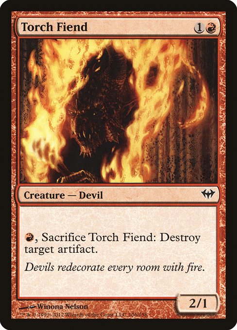 Magic the Gathering Card - Torch Fiend - MTG Circle