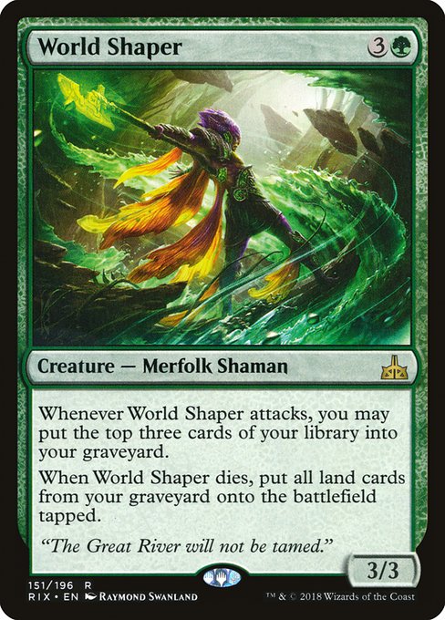 Magic the Gathering Card - World Shaper - MTG Circle