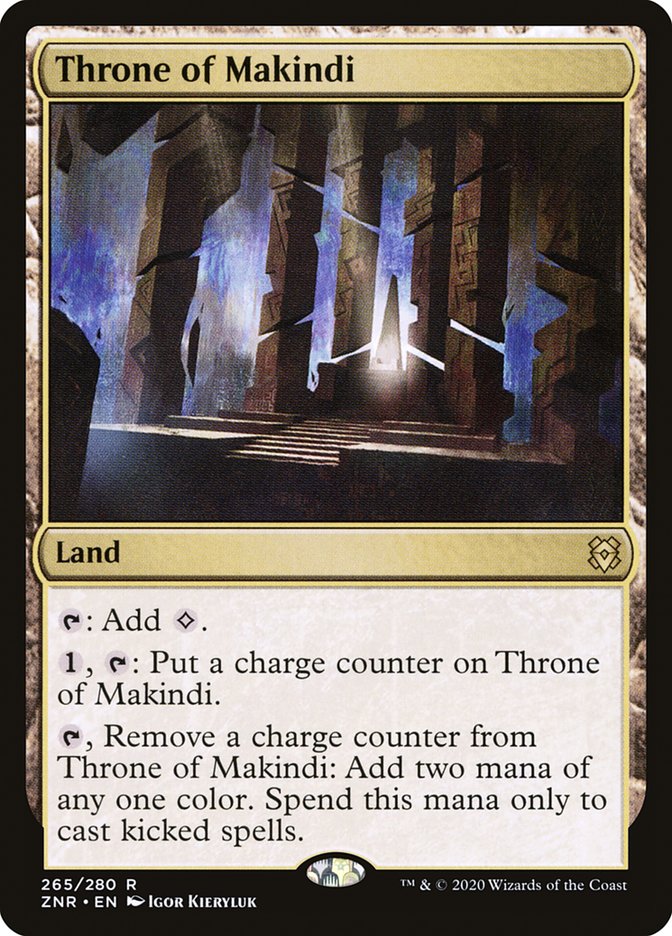 Magic the Gathering Card - Throne of Makindi - MTG Circle