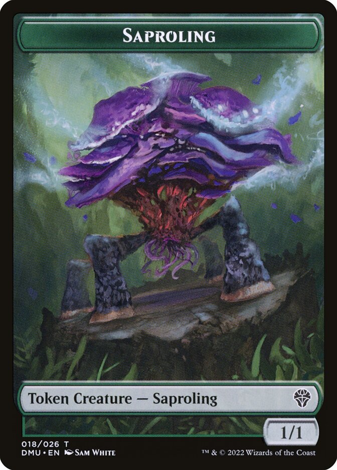 Magic the Gathering Card - Saproling - MTG Circle