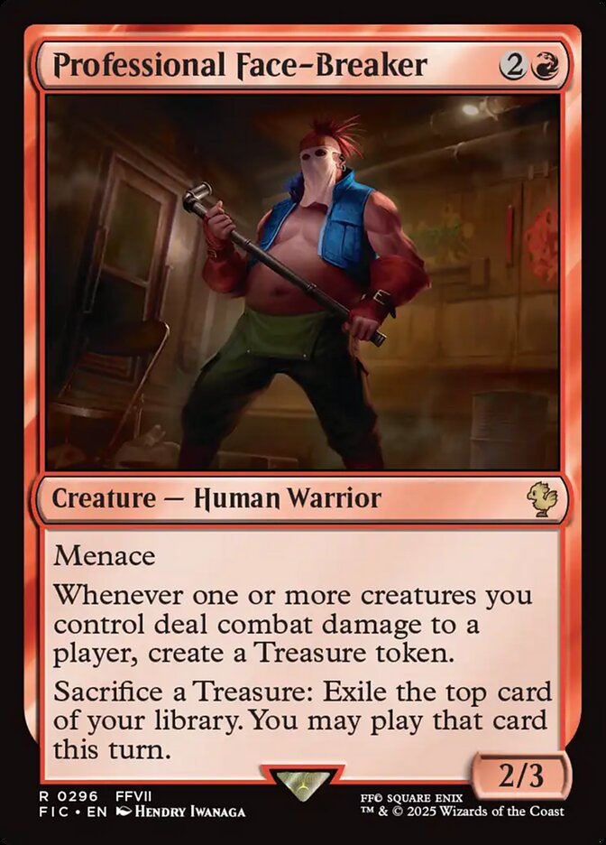 Magic the Gathering Card - Professional Face-Breaker - MTG Circle