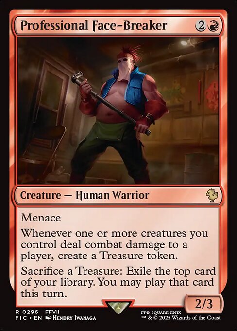 Magic the Gathering Card - Professional Face-Breaker - MTG Circle