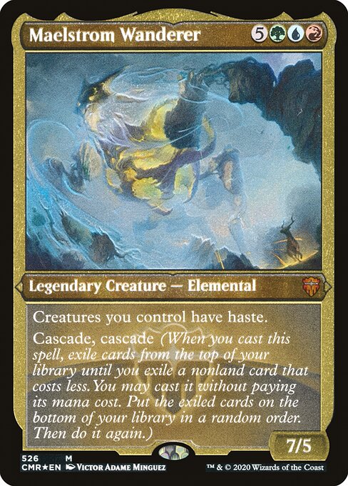 Magic the Gathering Card - Maelstrom Wanderer - MTG Circle